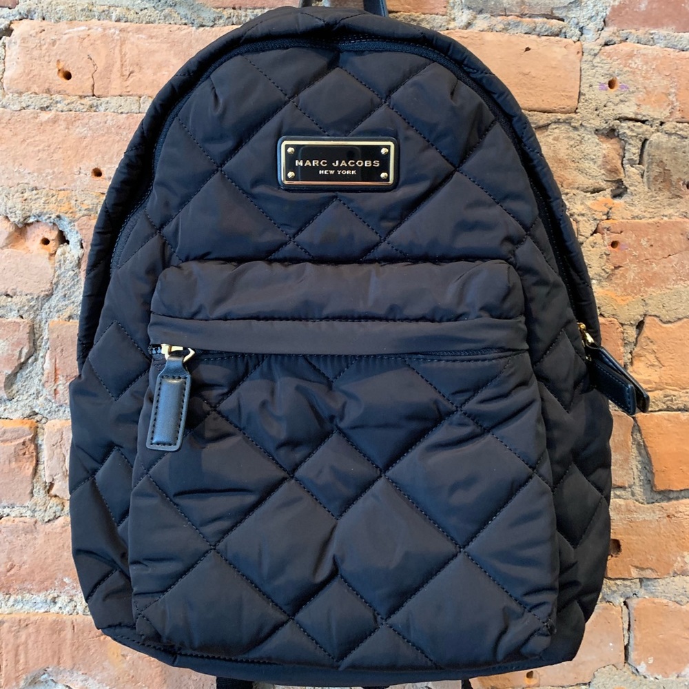 Marc Jacobs Quilted Nylon Backpack